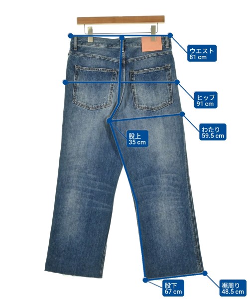 Acne Studios（アクネストゥディオズ）デニムパンツ 青 サイズ:34(XL位) メンズ/2200691009032