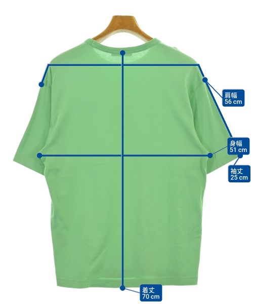 Acne Studios（アクネストゥディオズ）Tシャツ・カットソー 緑 サイズ:XXS メンズ/2200691793245