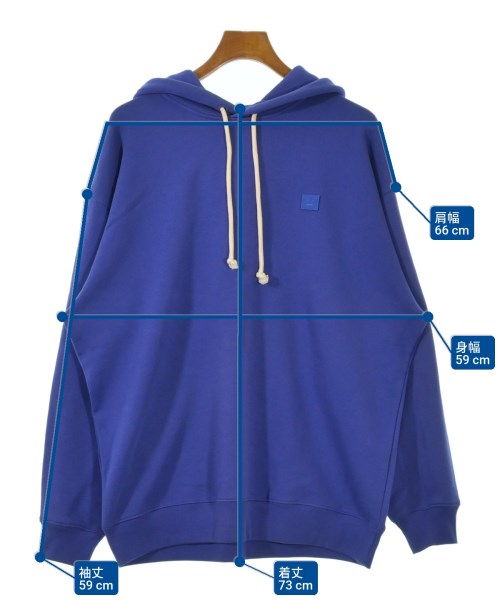 Acne Studios（アクネストゥディオズ）パーカー 青 サイズ:S メンズ/2200692497043