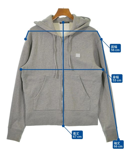 Acne Studios（アクネストゥディオズ）パーカー グレー サイズ:M メンズ/2200692497067