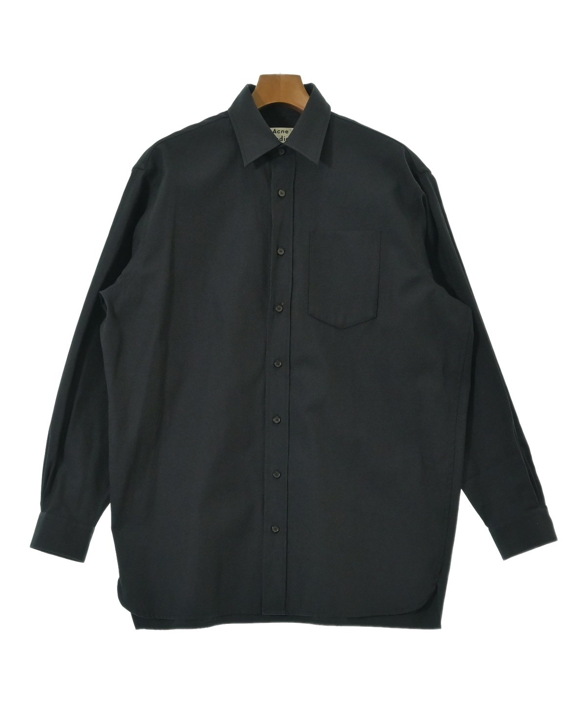 Acne Studios ウエスタンシャツ Acne Studios（アクネストゥディオズ）カジュアルシャツ 黒 サイズ:44