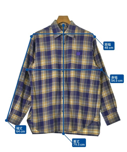 Acne Studios（アクネストゥディオズ）カジュアルシャツ 紫 サイズ:S メンズ/2200692497111
