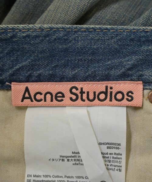 Acne Studios（アクネストゥディオズ）ショートパンツ 青 サイズ:44(S位) メンズ/2200692497197