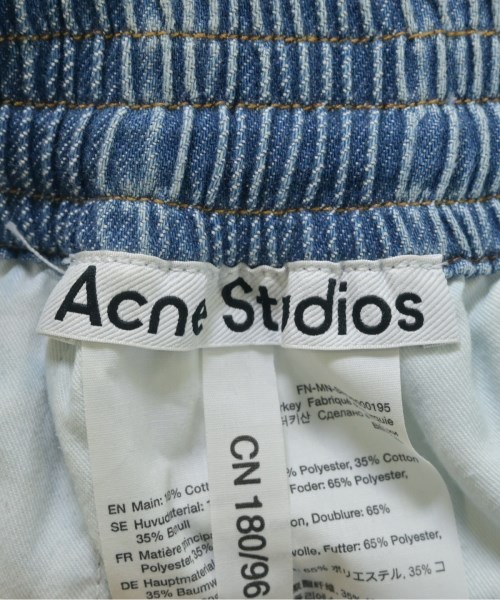 Acne Studios（アクネストゥディオズ）ショートパンツ 青 サイズ:48(L位) メンズ/2200692497210