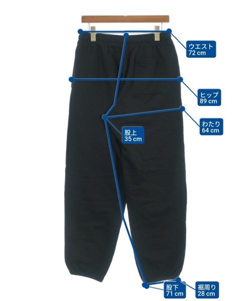 Acne Studios（アクネストゥディオズ）スウェットパンツ 黒 サイズ:XS メンズ/2200692497234