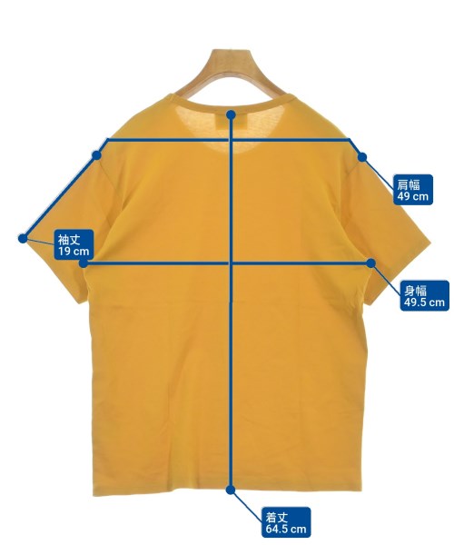 Acne Studios（アクネストゥディオズ）Tシャツ・カットソー 黄 サイズ:XS メンズ/2200687787104