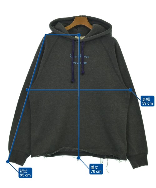 Acne Studios（アクネストゥディオズ）パーカー グレー サイズ:XS メンズ/2200692832103