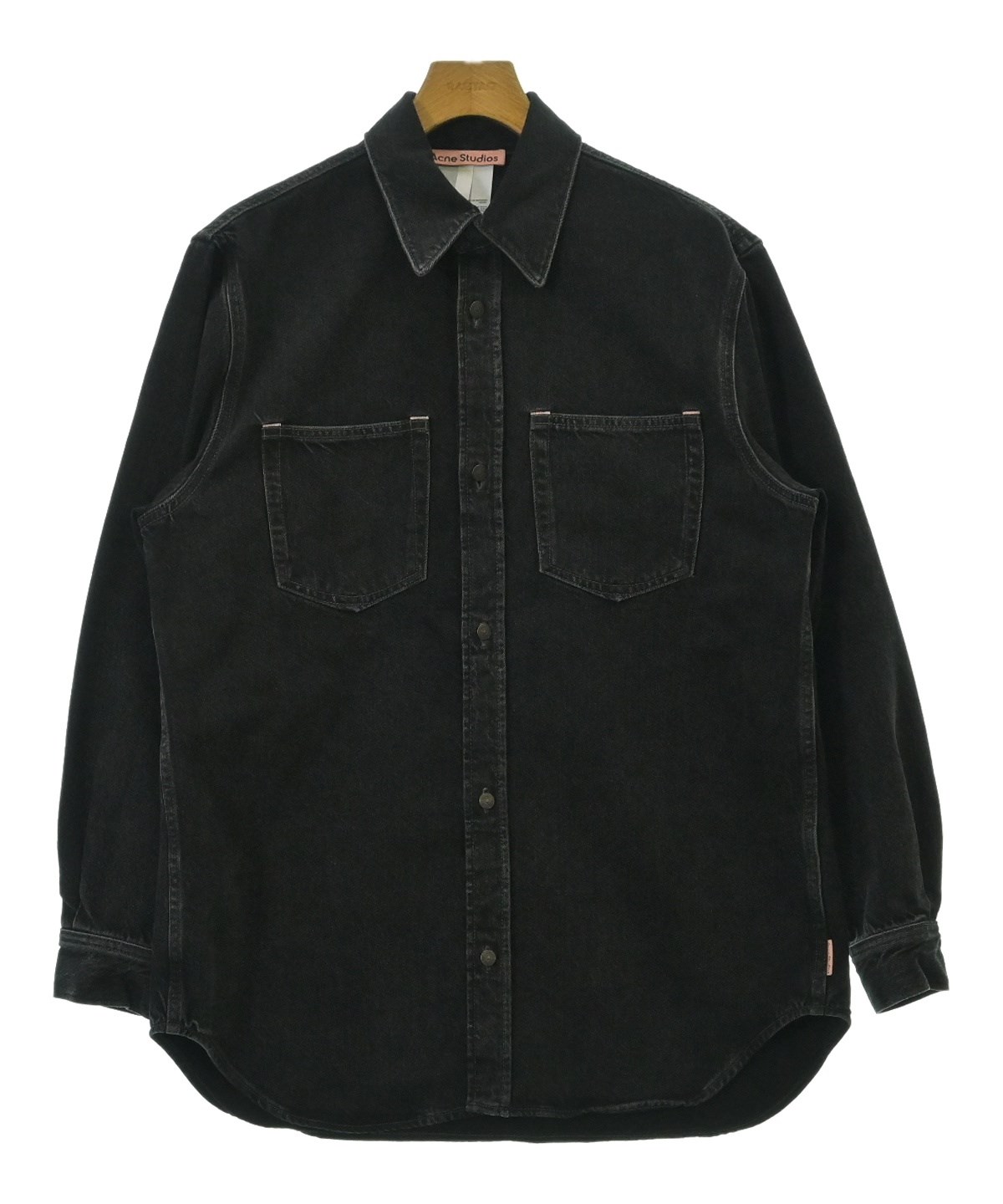 Acne Studios（アクネストゥディオズ）カジュアルシャツ 黒 サイズ:XS