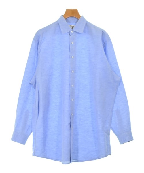 Acne Studios(アクネストゥディオズ)カジュアルシャツ 青 サイズ:48(L位)/2200688047023