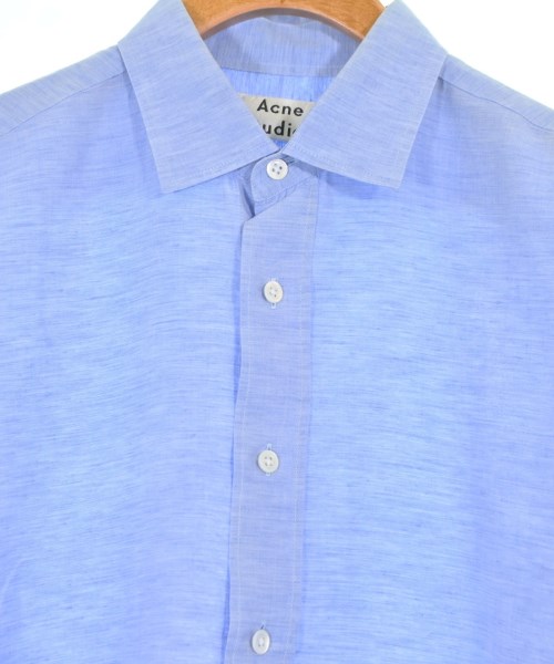 Acne Studios（アクネストゥディオズ）カジュアルシャツ 青 サイズ:48(L位) メンズ/2200688047023