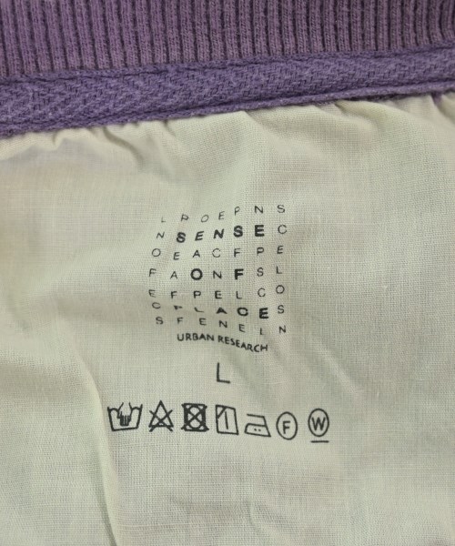 SENSE OF PLACE by URBAN RESEARCH（センスオブプレイスバイアーバンリサーチ）スウェット 紫 サイズ:L メンズ/2200624734031