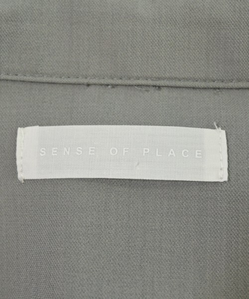 SENSE OF PLACE by URBAN RESEARCH（センスオブプレイスバイアーバンリサーチ）カジュアルシャツ グレー サイズ:S メンズ/2200611608093