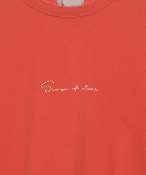 SENSE OF PLACE by URBAN RESEARCH（センスオブプレイスバイアーバンリサーチ）Tシャツ・カットソー オレンジ サイズ:ONE メンズ/2200614408072