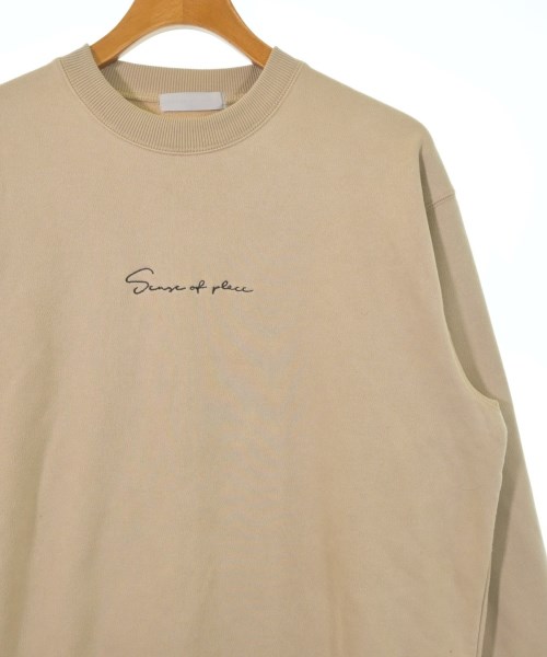 SENSE OF PLACE by URBAN RESEARCH（センスオブプレイスバイアーバンリサーチ）スウェット ベージュ サイズ:M メンズ/2200607722086