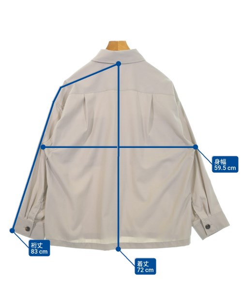 SENSE OF PLACE by URBAN RESEARCH（センスオブプレイスバイアーバンリサーチ）カジュアルシャツ グレー サイズ:M メンズ/2200567460028