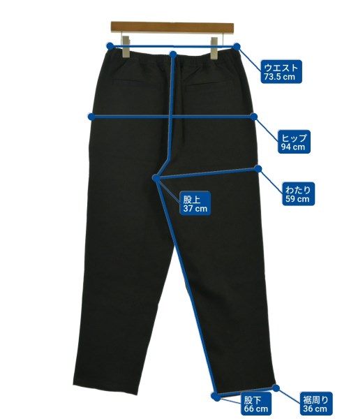 SENSE OF PLACE by URBAN RESEARCH（センスオブプレイスバイアーバンリサーチ）スラックス 黒 サイズ:L メンズ/2200630667071