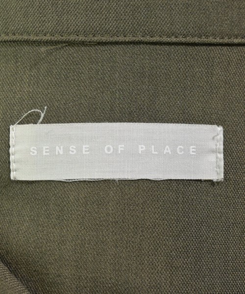 SENSE OF PLACE by URBAN RESEARCH（センスオブプレイスバイアーバンリサーチ）カジュアルシャツ カーキ サイズ:L メンズ/2200640050023