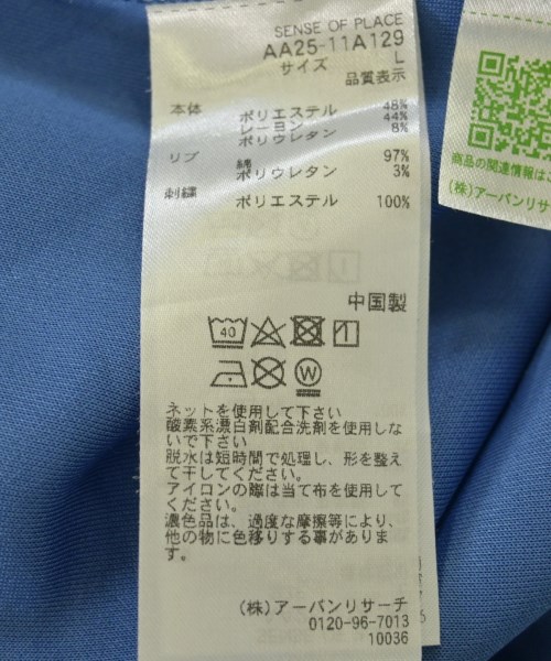SENSE OF PLACE by URBAN RESEARCH（センスオブプレイスバイアーバンリサーチ）Tシャツ・カットソー 青 サイズ:L メンズ/2200701904074