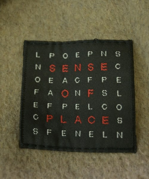 SENSE OF PLACE by URBAN RESEARCH（センスオブプレイスバイアーバンリサーチ）ブルゾン ベージュ サイズ:M メンズ/2200715003022