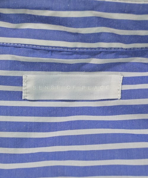SENSE OF PLACE by URBAN RESEARCH（センスオブプレイスバイアーバンリサーチ）カジュアルシャツ 青 サイズ:M レディース/2200621050073