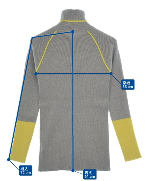 SENSE OF PLACE by URBAN RESEARCH（センスオブプレイスバイアーバンリサーチ）ニット・セーター グレー サイズ:ONE レディース/2200621050110