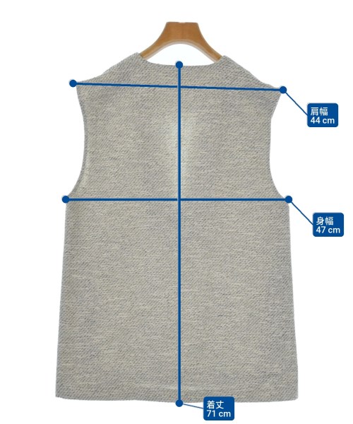 SENSE OF PLACE by URBAN RESEARCH（センスオブプレイスバイアーバンリサーチ）ベスト 白 サイズ:F レディース/2200634675027