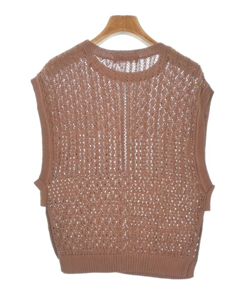 SENSE OF PLACE by URBAN RESEARCH（センスオブプレイスバイアーバンリサーチ）ベスト 茶 サイズ:F レディース/2200636645103