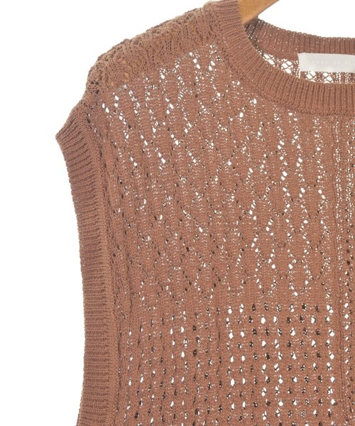 SENSE OF PLACE by URBAN RESEARCH（センスオブプレイスバイアーバンリサーチ）ベスト 茶 サイズ:F レディース/2200636645103