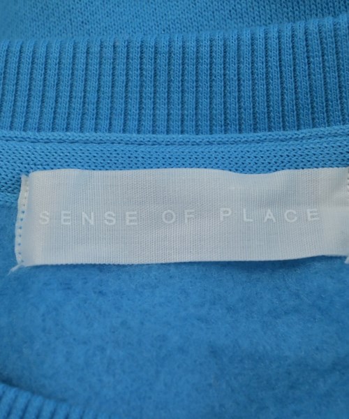 SENSE OF PLACE by URBAN RESEARCH（センスオブプレイスバイアーバンリサーチ）スウェット 青 サイズ:L レディース/2200614972368