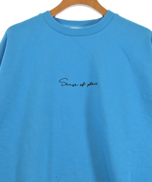 SENSE OF PLACE by URBAN RESEARCH（センスオブプレイスバイアーバンリサーチ）スウェット 青 サイズ:L レディース/2200614972368
