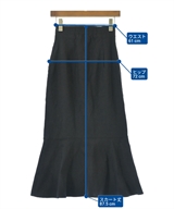 SENSE OF PLACE by URBAN RESEARCH（センスオブプレイスバイアーバンリサーチ）ロング・マキシ丈スカート 黒 サイズ:S レディース/2200615323183