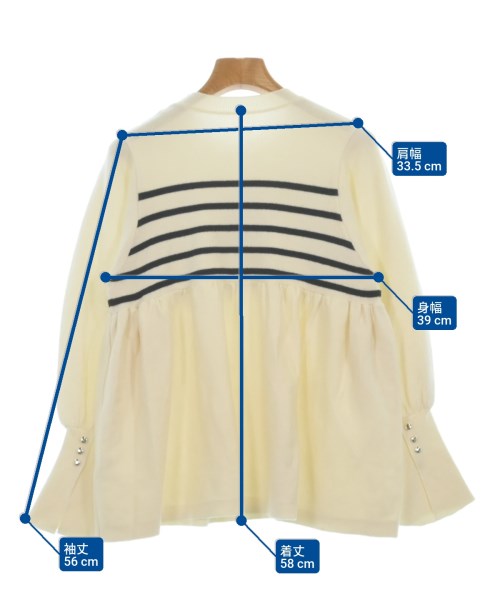 SENSE OF PLACE by URBAN RESEARCH（センスオブプレイスバイアーバンリサーチ）ニット・セーター 白 サイズ:ONE レディース/2200619101015