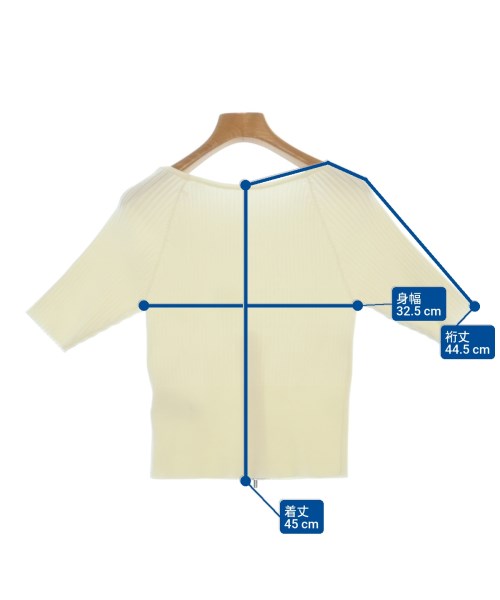 SENSE OF PLACE by URBAN RESEARCH（センスオブプレイスバイアーバンリサーチ）ニット・セーター 白 サイズ:ONE レディース/2200619101107
