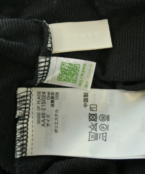 SENSE OF PLACE by URBAN RESEARCH（センスオブプレイスバイアーバンリサーチ）Tシャツ・カットソー 黒 サイズ:ONE レディース/2200608738055