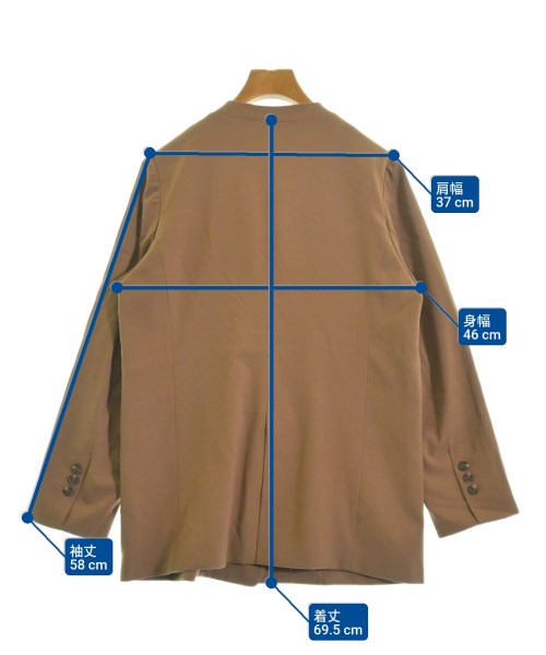 SENSE OF PLACE by URBAN RESEARCH（センスオブプレイスバイアーバンリサーチ）カジュアルジャケット 茶 サイズ:ONE レディース/2200608389066