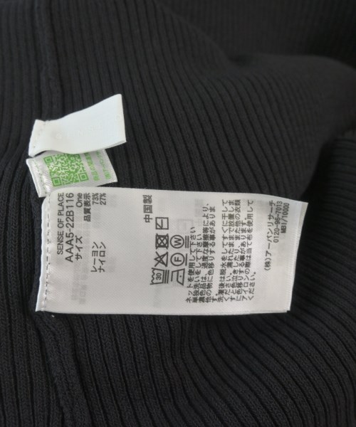 SENSE OF PLACE by URBAN RESEARCH（センスオブプレイスバイアーバンリサーチ）ニット・セーター 黒 サイズ:ONE レディース/2200613860048