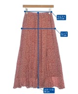 SENSE OF PLACE by URBAN RESEARCH（センスオブプレイスバイアーバンリサーチ）ロング・マキシ丈スカート 赤 サイズ:F レディース/2200619382018