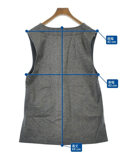 SENSE OF PLACE by URBAN RESEARCH（センスオブプレイスバイアーバンリサーチ）ベスト グレー サイズ:ONE レディース/2200669044010