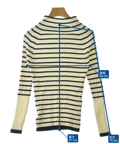 SENSE OF PLACE by URBAN RESEARCH（センスオブプレイスバイアーバンリサーチ）ニット・セーター 白 サイズ:F レディース/2200669436174