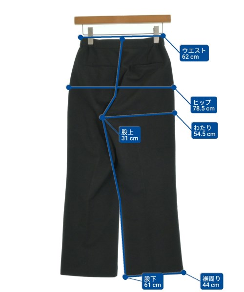 SENSE OF PLACE by URBAN RESEARCH（センスオブプレイスバイアーバンリサーチ）スラックス 黒 サイズ:XS レディース/2200677650012