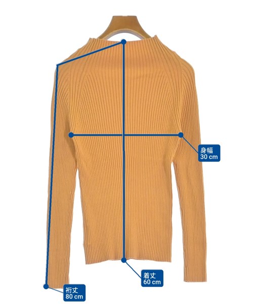 SENSE OF PLACE by URBAN RESEARCH（センスオブプレイスバイアーバンリサーチ）ニット・セーター オレンジ サイズ:ONE レディース/2200671556051