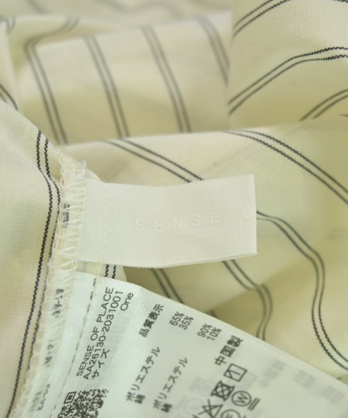 SENSE OF PLACE by URBAN RESEARCH（センスオブプレイスバイアーバンリサーチ）カジュアルシャツ 白 サイズ:ONE レディース/2200673425034