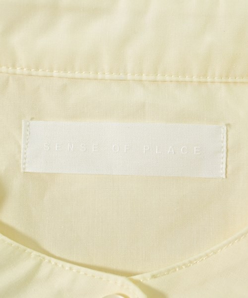 SENSE OF PLACE by URBAN RESEARCH（センスオブプレイスバイアーバンリサーチ）ブラウス 黄 サイズ:ONE レディース/2200698001046