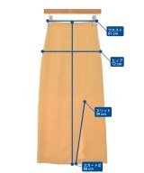 SENSE OF PLACE by URBAN RESEARCH（センスオブプレイスバイアーバンリサーチ）ロング・マキシ丈スカート 黄 サイズ:S レディース/2200655440079