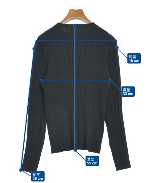 SENSE OF PLACE by URBAN RESEARCH（センスオブプレイスバイアーバンリサーチ）ニット・セーター 黒 サイズ:ONE レディース/2200656373239