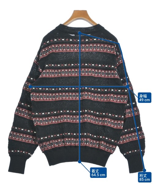 SENSE OF PLACE by URBAN RESEARCH（センスオブプレイスバイアーバンリサーチ）ニット・セーター 黒 サイズ:M レディース/2200660920016