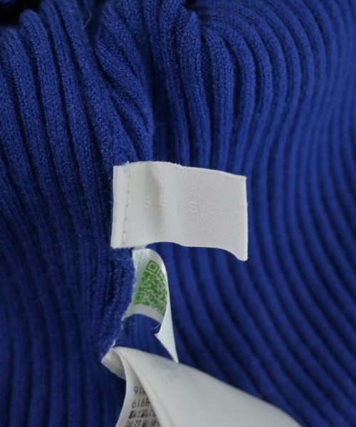 SENSE OF PLACE by URBAN RESEARCH（センスオブプレイスバイアーバンリサーチ）ニット・セーター 青 サイズ:ONE レディース/2200638565089