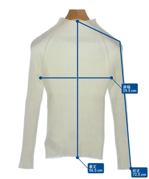 SENSE OF PLACE by URBAN RESEARCH（センスオブプレイスバイアーバンリサーチ）ニット・セーター 白 サイズ:COMPACT(XS位) レディース/2200639644011