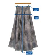 SENSE OF PLACE by URBAN RESEARCH（センスオブプレイスバイアーバンリサーチ）ロング・マキシ丈スカート 紫 サイズ:M レディース/2200648864028