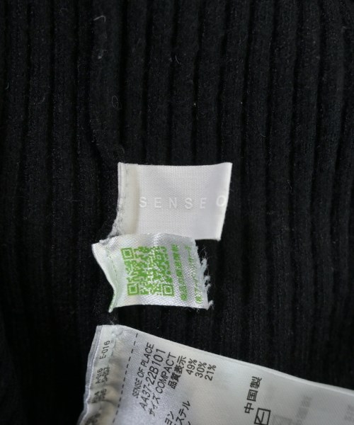 SENSE OF PLACE by URBAN RESEARCH（センスオブプレイスバイアーバンリサーチ）ニット・セーター 黒 サイズ:-(XS位) レディース/2200640905033